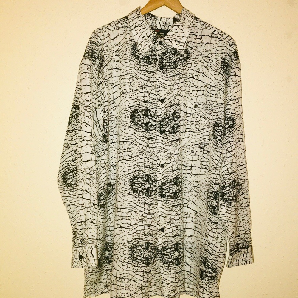 Men’s Henri Valdise Button-Down Shirt – XX Large